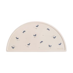 Mushie Silicone Placemat - Whales